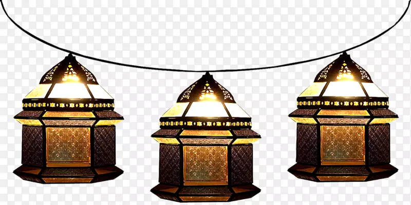 狂热的斋月灯笼-阿拉伯灯笼