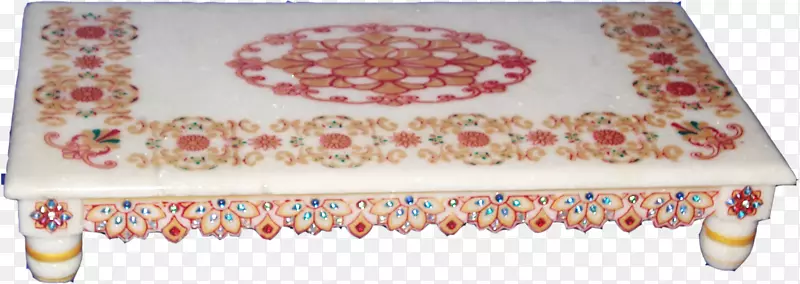 桌布长方形纺织品.印度教庙宇柱