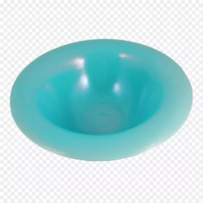 碗玻璃蓝色塑料碟-玻璃碗