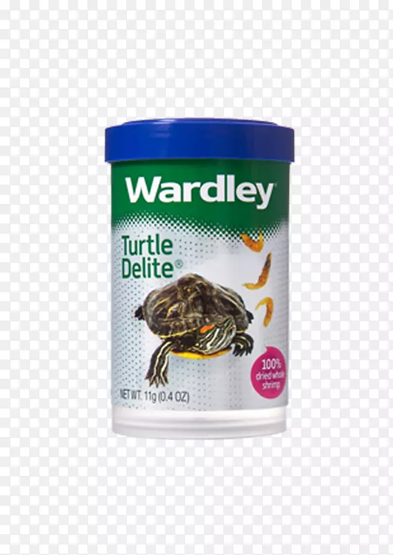 海龟爬行动物Wardley动物食品干虾