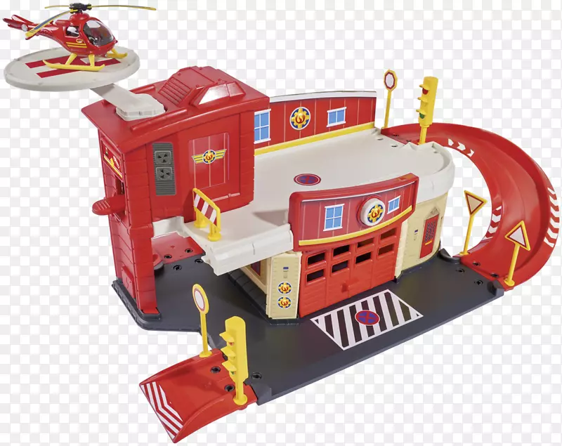 消防队员消防局压铸玩具车消防队员