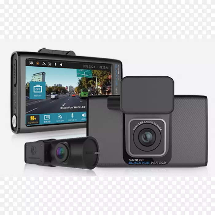 黑色dr750lw-2ch数码相机全高清wi-fi摄像机