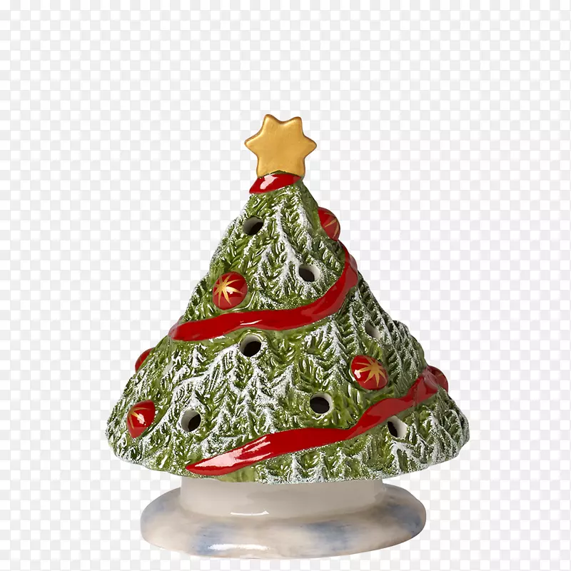 圣诞节装饰圣诞树瓷圣诞灯.圣诞树