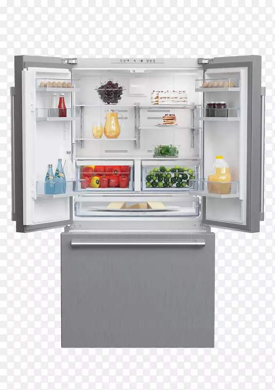 冰箱，贝科冰柜，制冰机，门-冰箱