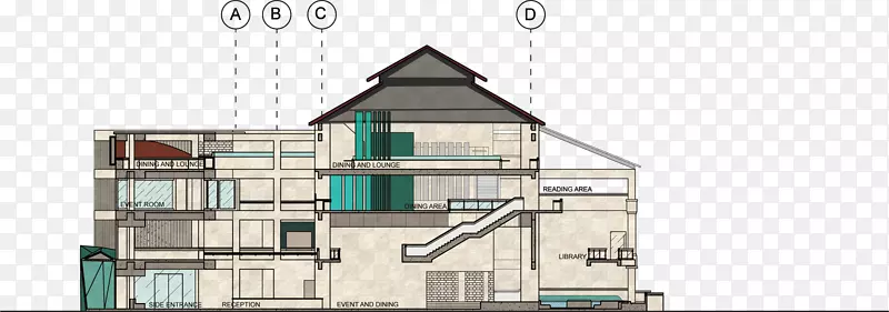 屋面物业住宅小区-房屋