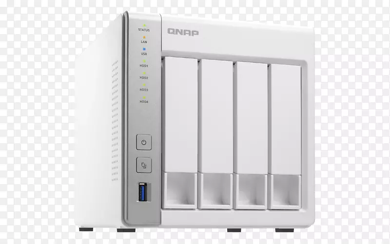 网络存储系统qnap ts-431p qnap 4-bay nas qnap ts-451+4 bay nas硬盘驱动器