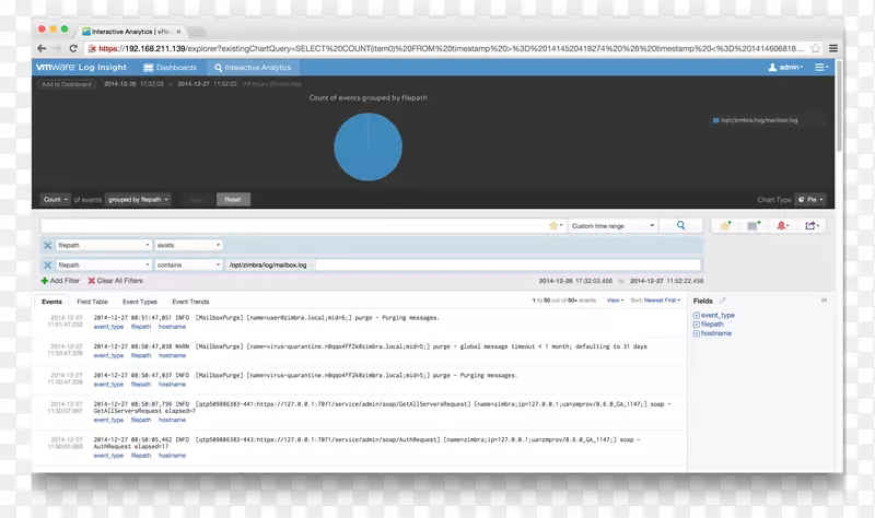 计算机程序日志文件VMware Zimbra-Computer