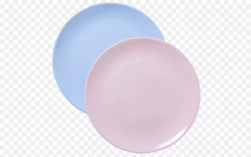 塑料粉红m-披萨盘