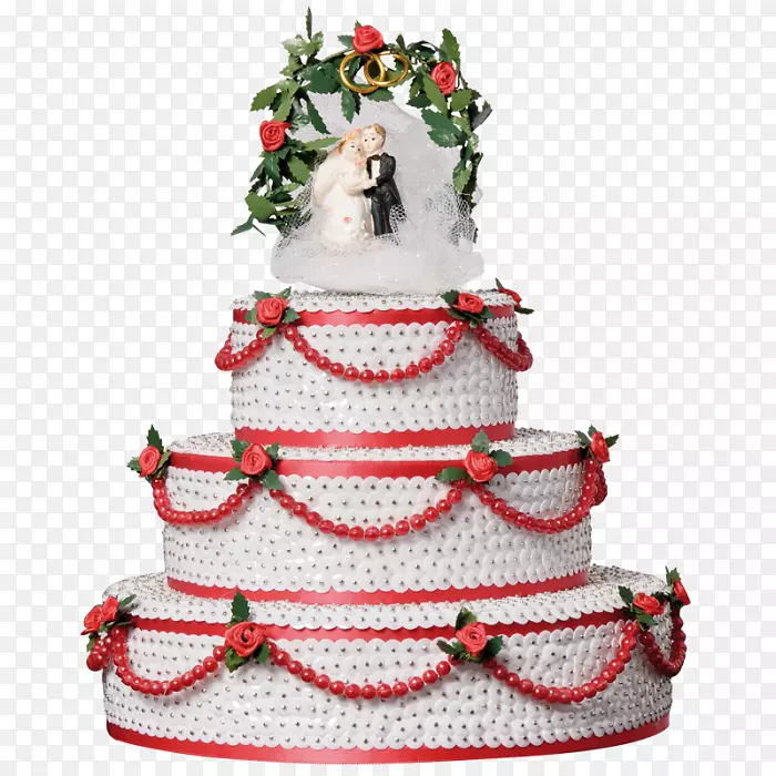 婚礼蛋糕装饰圣诞节
