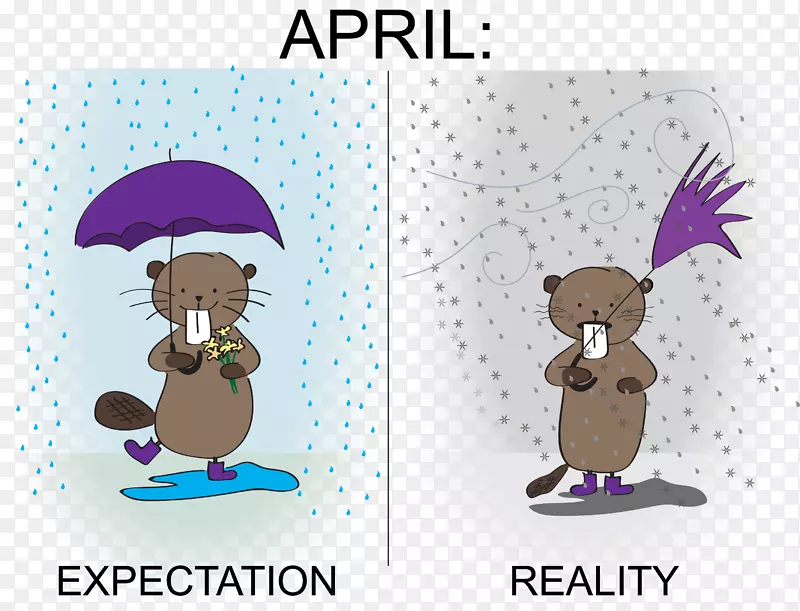 卡通字体-四月阵雨