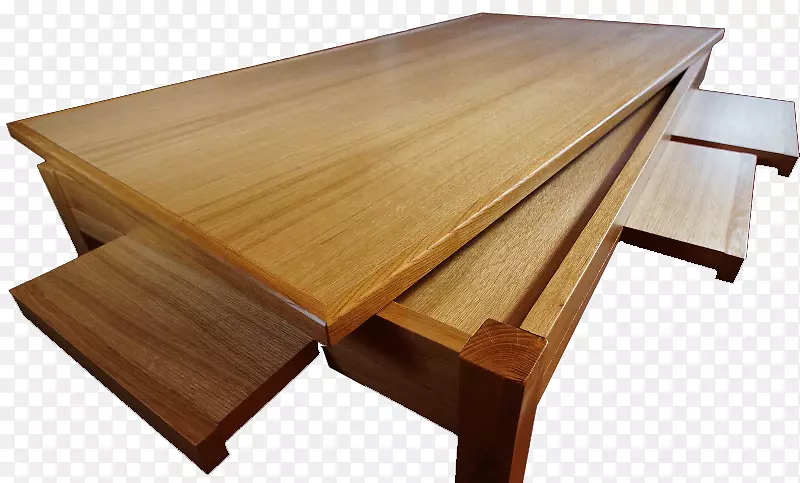 咖啡桌木材染色清漆木材桌游戏