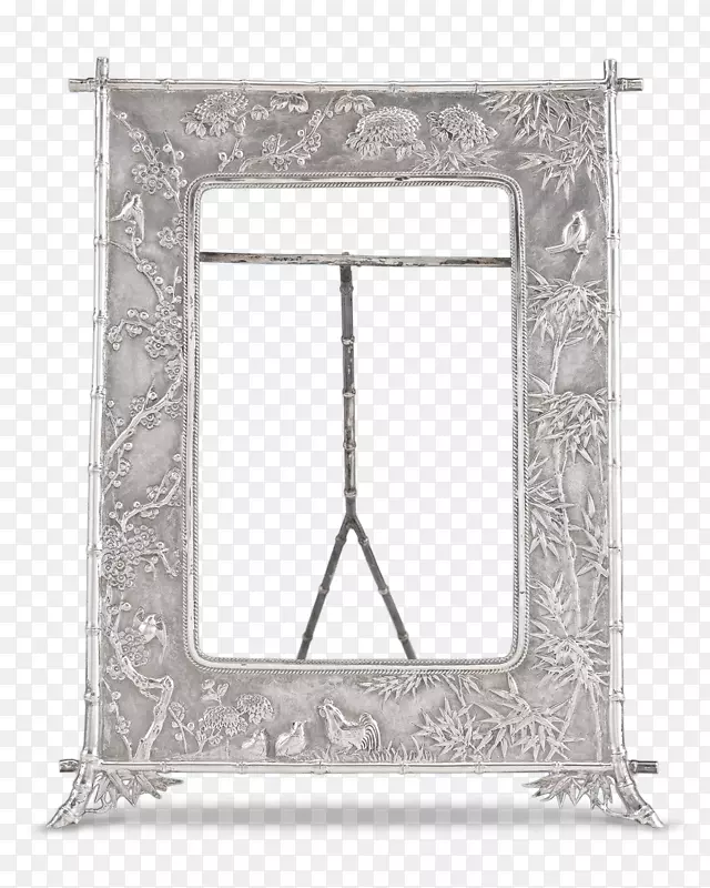 橱窗镜框银-罗女士古董