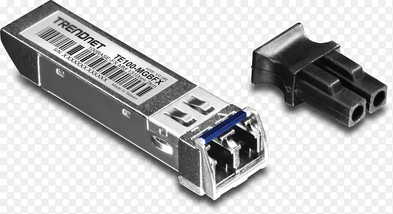 小型可插入式收发器多模光纤千兆位接口转换器10千兆以太网