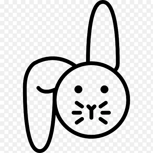 迷你小兔电脑图标剪贴画玩具兔