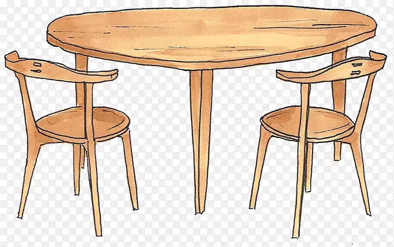 桌椅木渍早餐桌