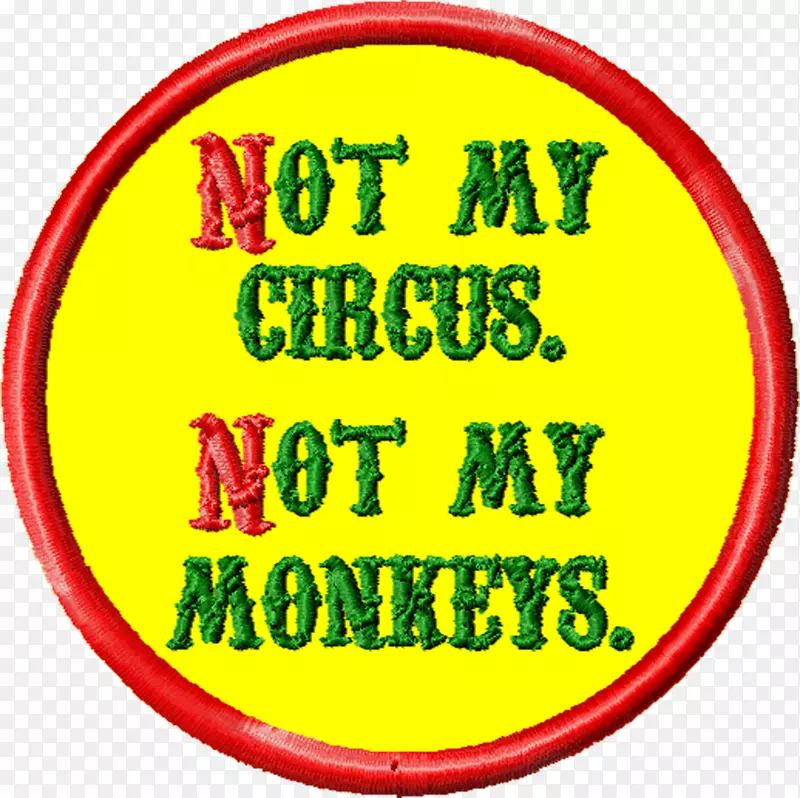 猴马戏团模板标志-马戏团猴子