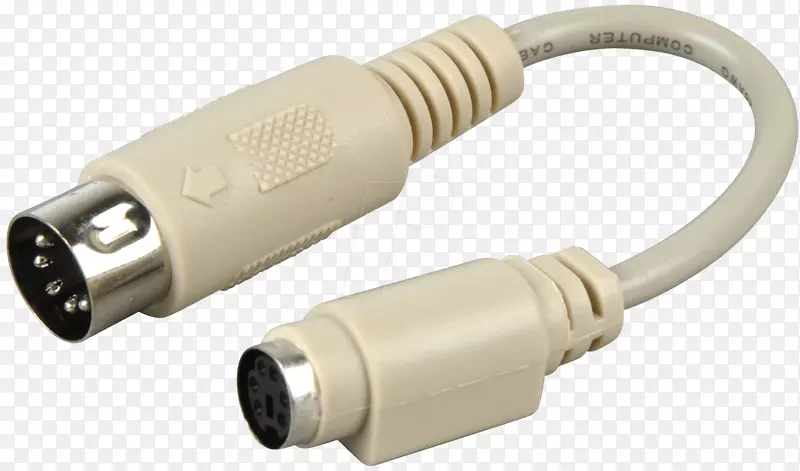 同轴电缆ps/2端口DIN连接器电缆电视电缆