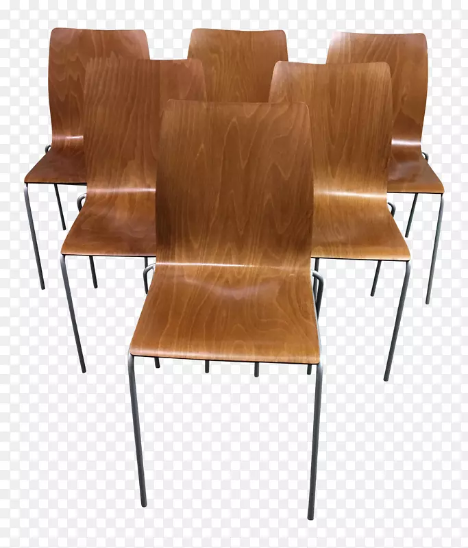 扶手胶合板硬木椅