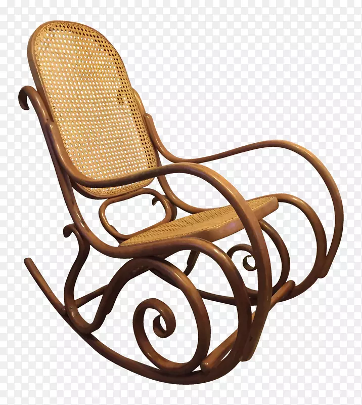 摇椅、弯木家具、Gebrüder Thonet椅