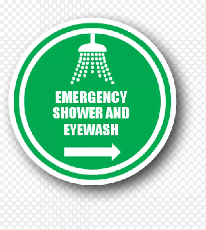 洗眼站安全急救用品湿地板标志安全健康