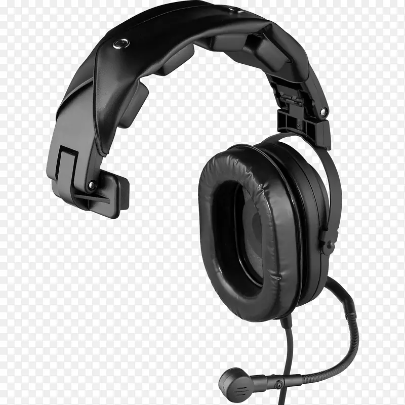 消除噪音的麦克风耳机电传hr-1单面耳机带扩音器单耳机.话筒