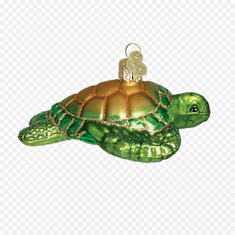 龟绿海龟圣诞装饰品-海龟