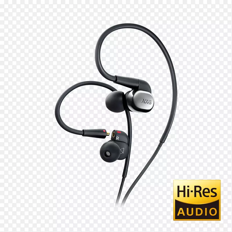 Akg n30内耳耳机，akg声学，音频有源噪声控制.耳机