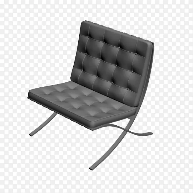 巴塞罗纳椅Autodesk 3 DSmax.3ds.dwg-巴塞罗那椅