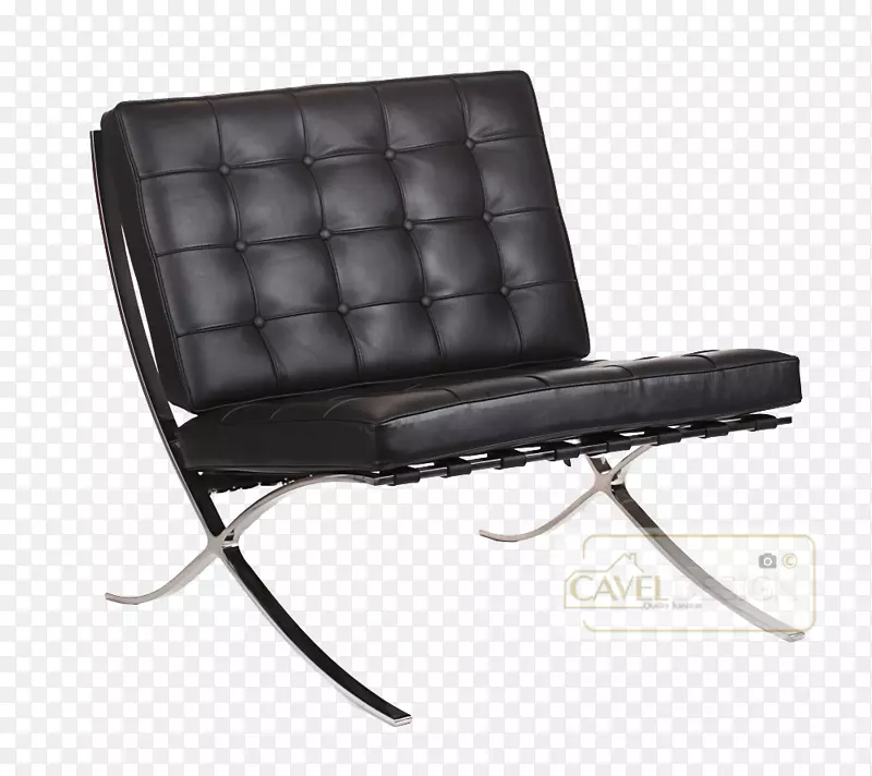 巴塞罗纳椅蛋Eames躺椅翼椅-巴塞罗那椅