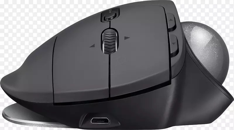 计算机鼠标Logitech MX ergo加上无线轨迹球鼠标-计算机鼠标