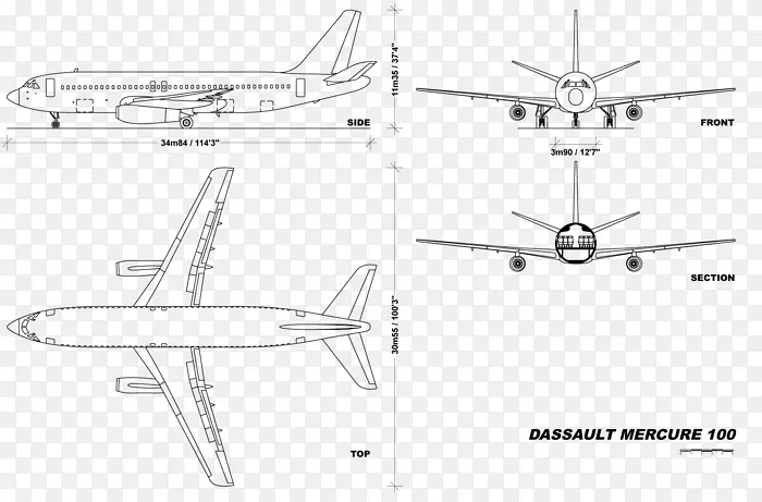 线条艺术制图家具航空航天工程设计