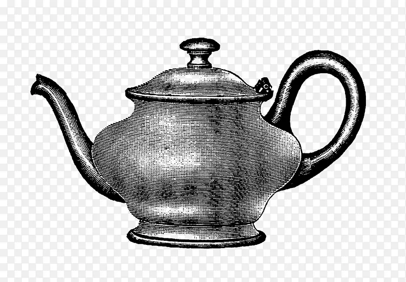 茶壶数码邮票陶瓷.复古茶壶