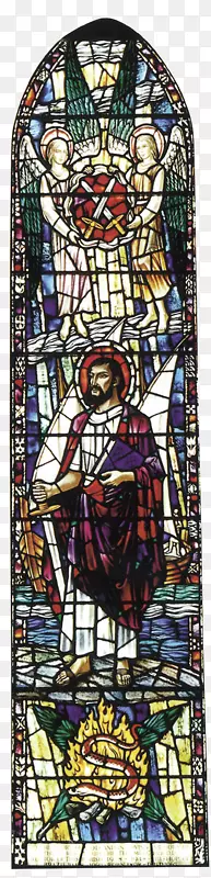 彩色玻璃艺术材料-圣保罗大教堂