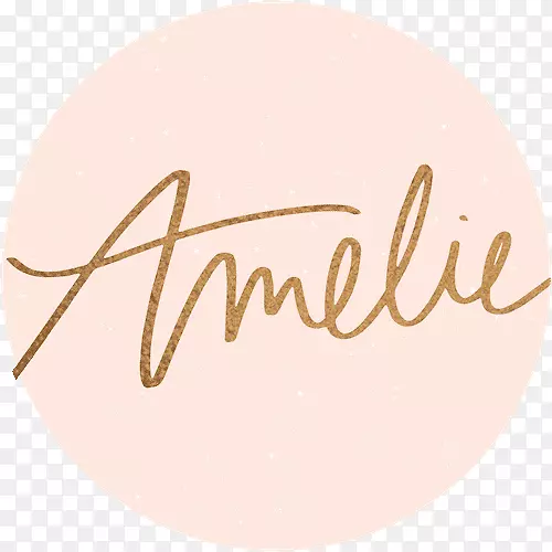 徽标圆圈字体-Amelie