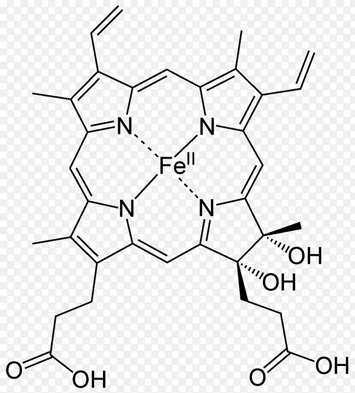 血红素卟啉化学铁酸