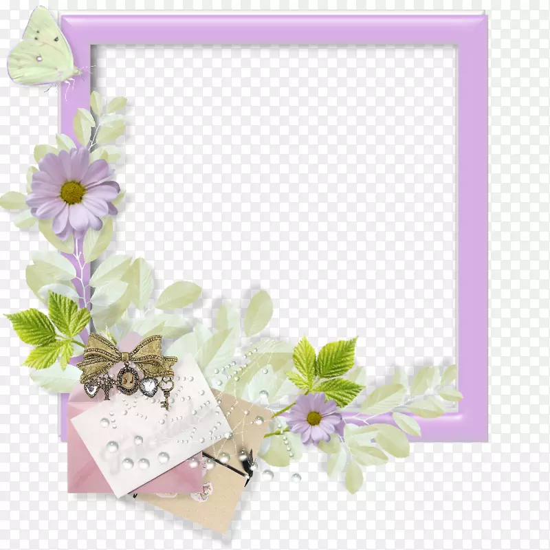 花卉设计画框.Pilar