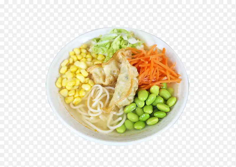 面条汤，拉面，面条，泰国菜，素食