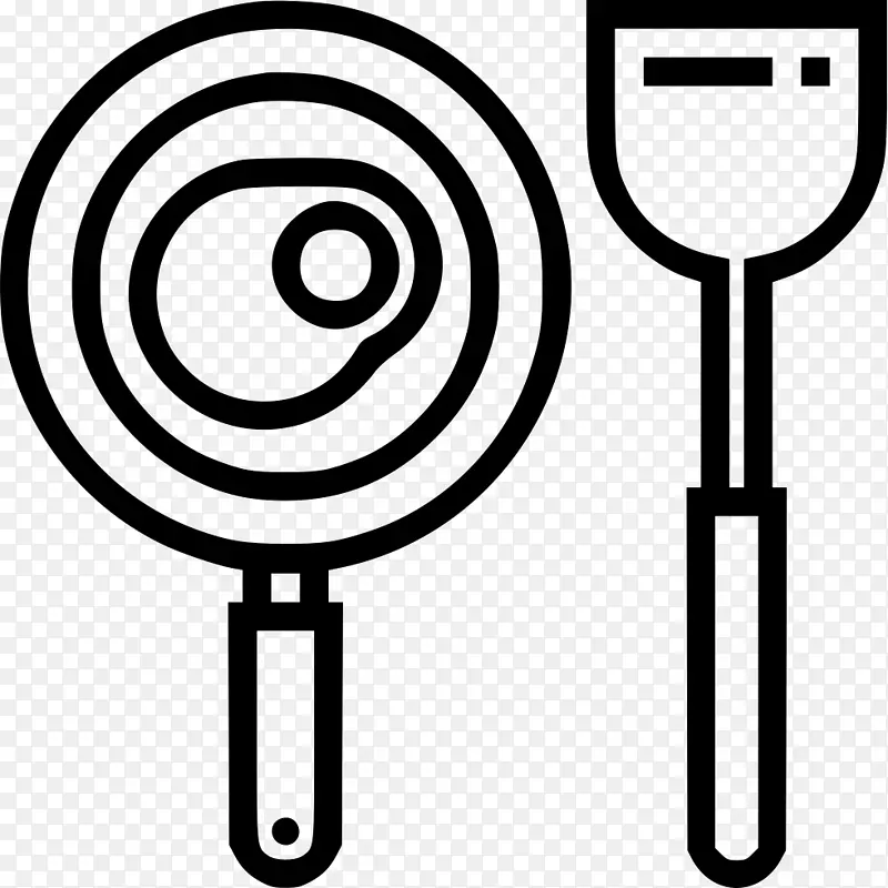 煎锅、食品、餐厅、剪贴画-油炸锅