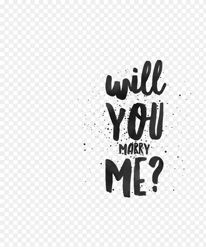 商标桌面壁纸字体-你愿意嫁给我吗？
