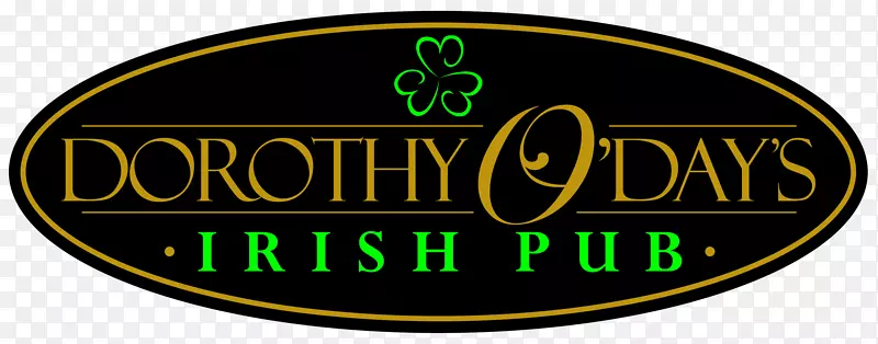 徽标猫牌标牌-爱尔兰酒吧