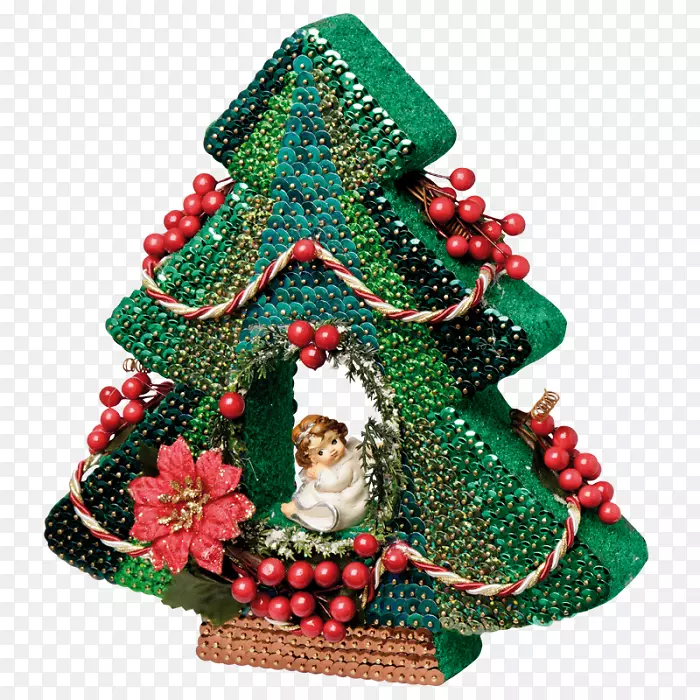 圣诞树装饰-冷杉