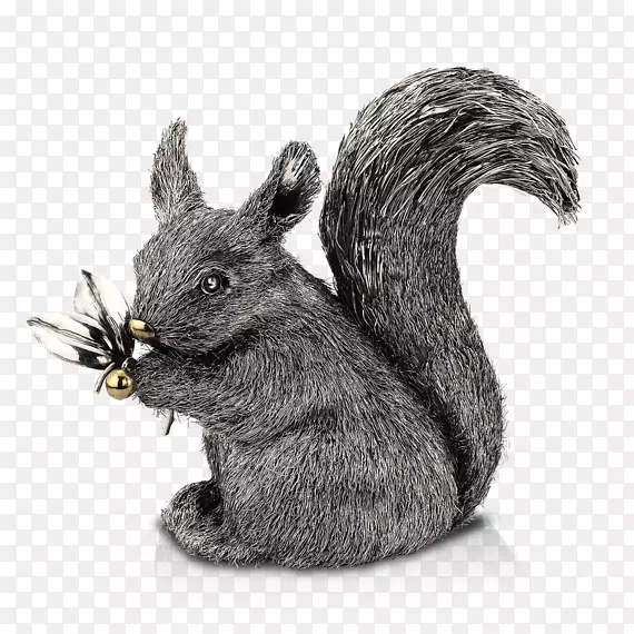 家养兔子松鼠银制布塞拉蒂珠宝-松鼠猴