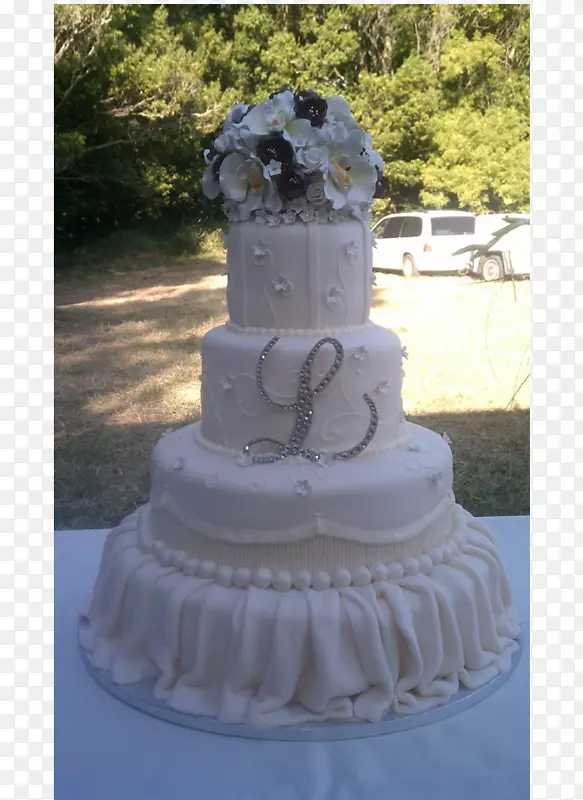 婚礼蛋糕奶油蛋糕装饰-婚礼蛋糕插图