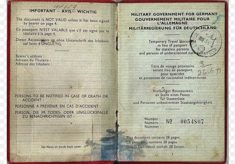 文件-欧洲联盟护照