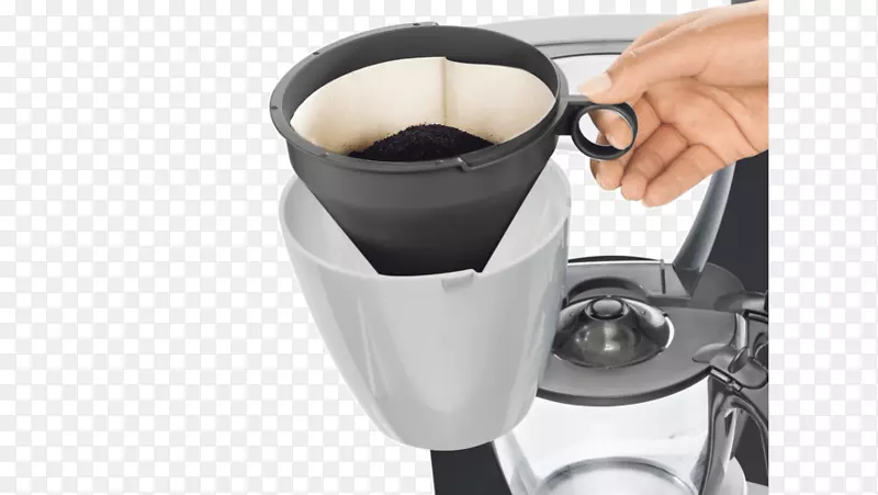 带玻璃壶的咖啡机tc 60301 ws/gr咖啡机煮咖啡法式压力机过滤咖啡