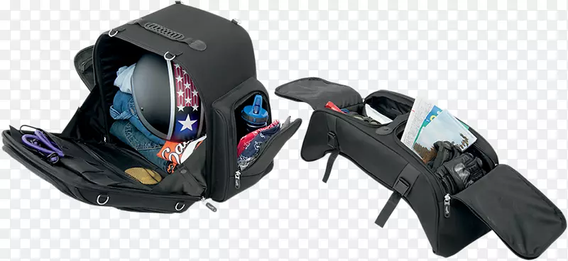 马鞍袋哈雷-戴维森自定义摩托车PlayStation配件的测量单位-拖动行李