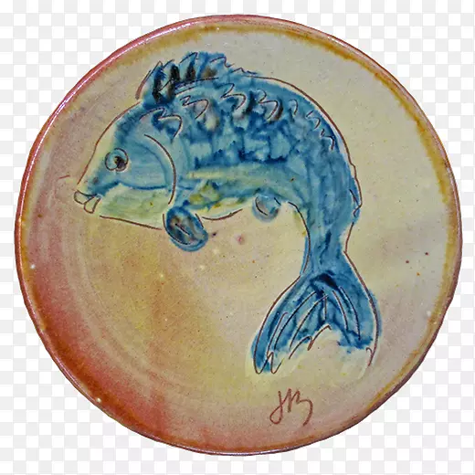 陶瓷拼盘生物鱼盘