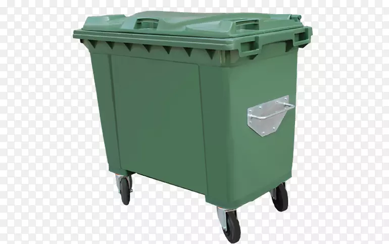 垃圾桶和废纸篮，塑料城市固体废物多式联运集装箱.塑料垃圾