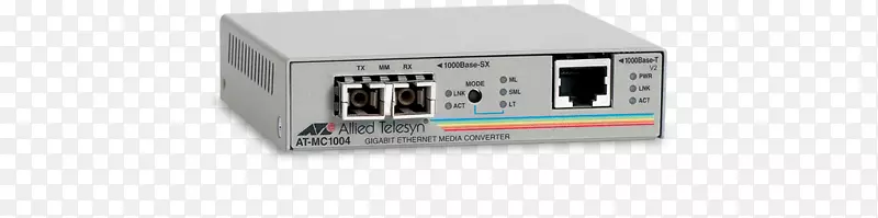 盟军远程通讯公司在mc 1004光纤媒体转换器光纤以太网