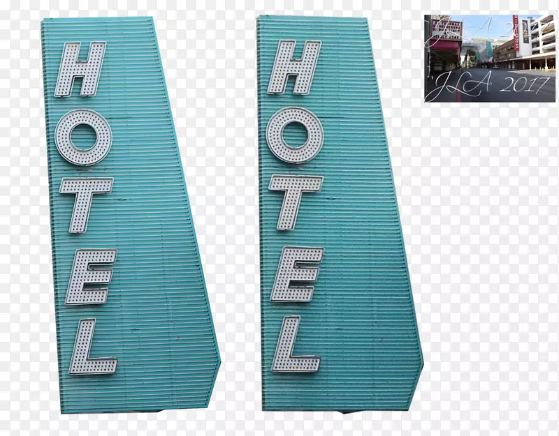 品牌绿松石字体-酒店标志